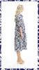 2. Orientique Hayman Navy Collar Midi Dress thumbnail