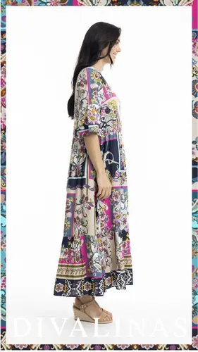 2. Orientique Sotavento Peak Maxi Dress thumbnail