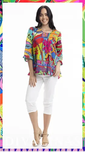Orientique San Miguel Short Sleeve Top