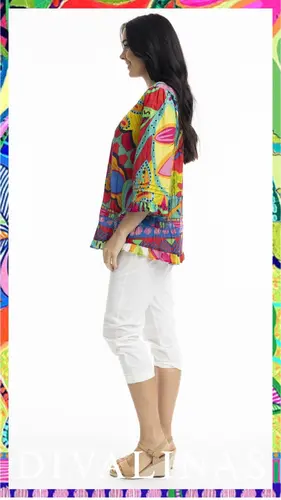 1. Orientique San Miguel Short Sleeve Top thumbnail