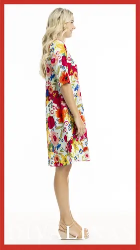 1. Orientique La Pelosa Contemporary Flaired Dress thumbnail